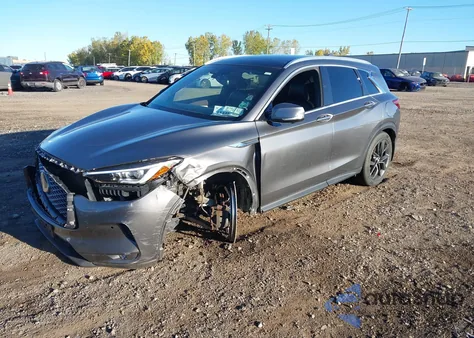 2019 Infiniti Qx50 Essential z USA, uszkodzony, nr VIN 3PCAJ5M32KF116517